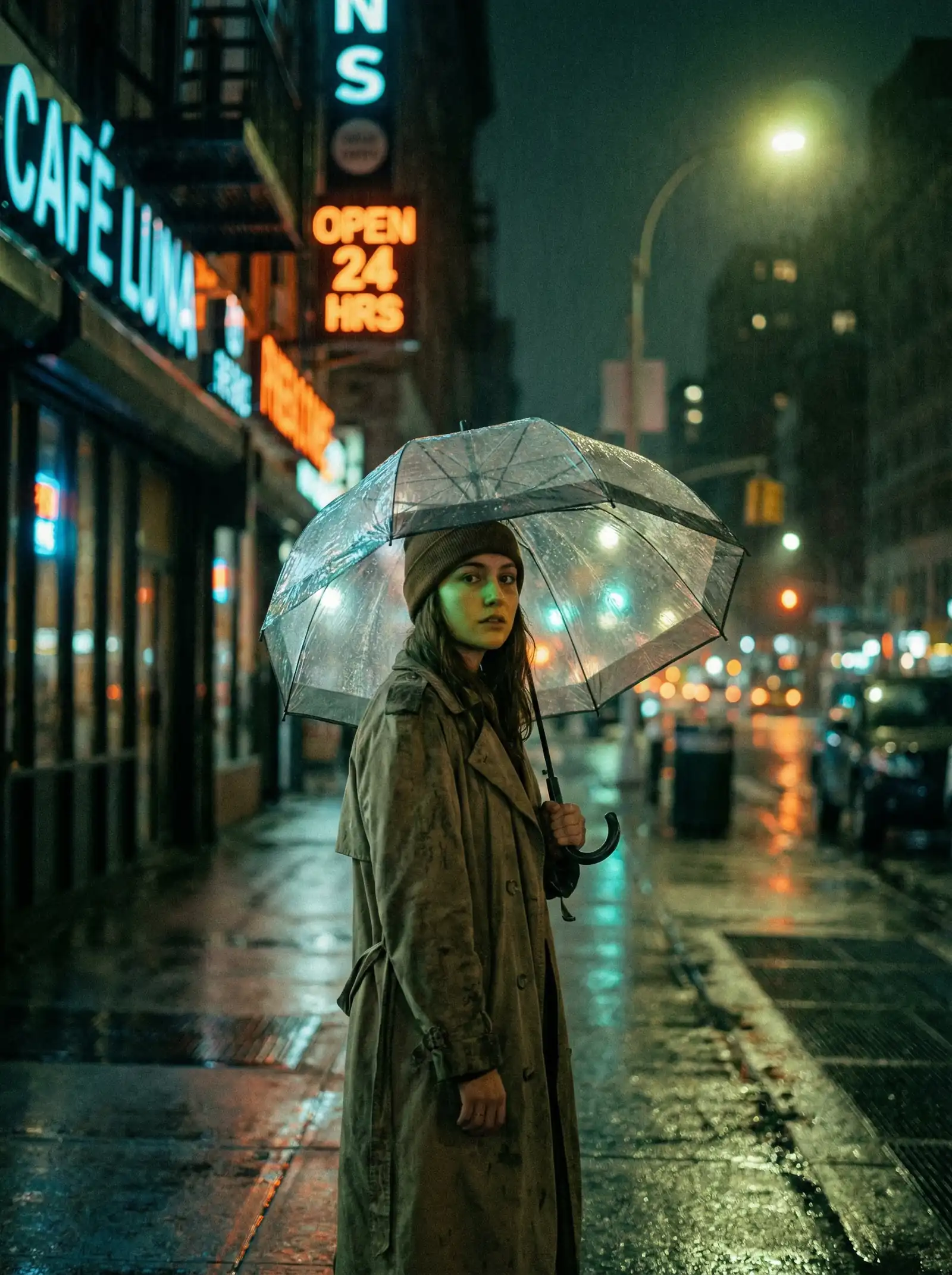 乔妈 本周佳作 - 雨夜独行